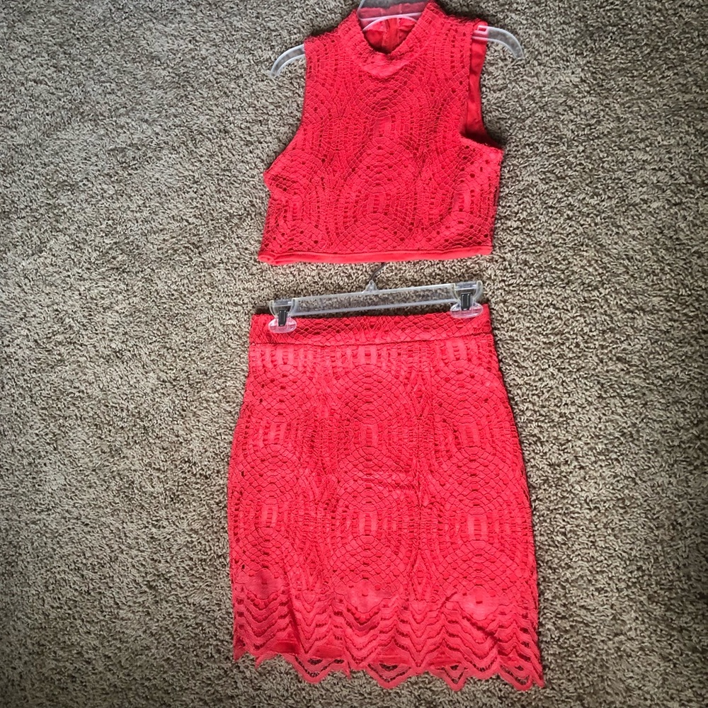Coral 2 piece set